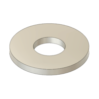 MODULAR SOLUTIONS ZINC PLATED FASTENER M8 LARGE WASHER